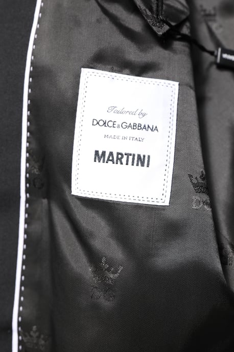 Chaqueta de traje entallada de doble botonadura - Image 6