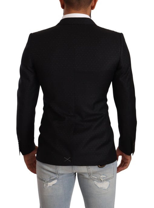 Blazer Doble Breasted de Micro Lunares - Image 3