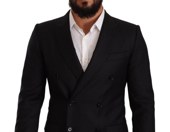 Blazer Doble Breasted de Micro Lunares - Image 4