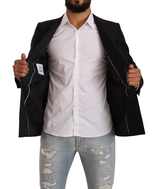 Blazer Doble Breasted de Micro Lunares - Image 5