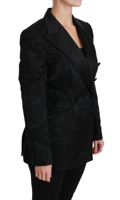 Blazer Doble Botonadura con Relieve de Paisley - Image 2