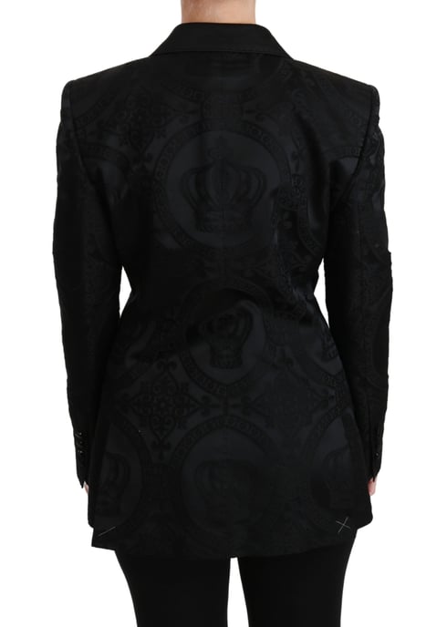 Blazer Doble Botonadura con Relieve de Paisley - Image 4
