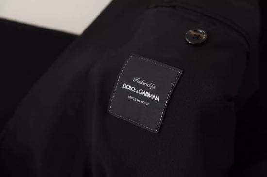 Blazer Clásico Ajustado Negro - Image 2