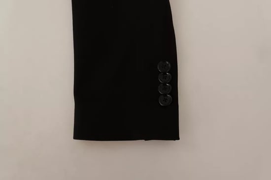Blazer Clásico Ajustado Negro - Image 6