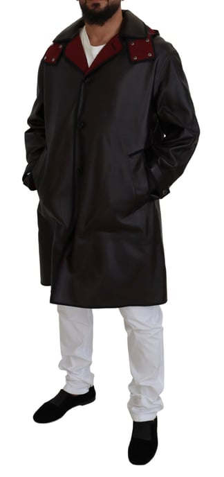 Impermeable con capucha modelo Jkt3551 - Image 2