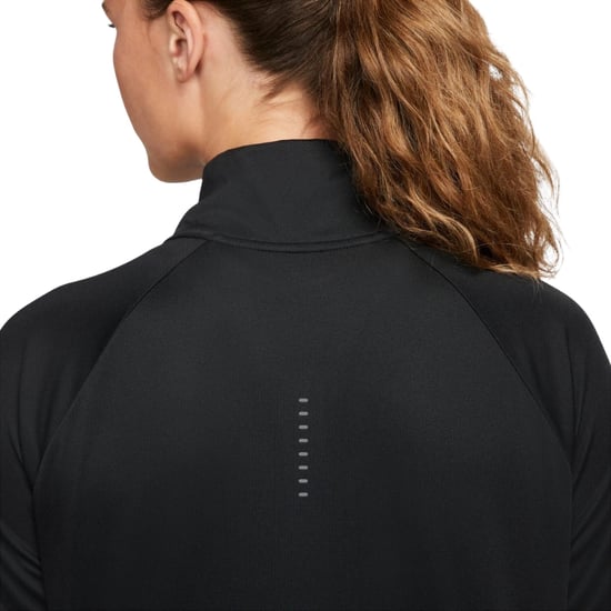 Camiseta De Manga Larga Nike Dri-fit Swoosh Para Correr, Color Negro - Image 5