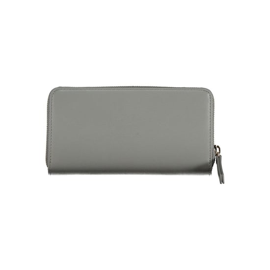 Cartera con cremallera en forma de cadena Gris - Image 2