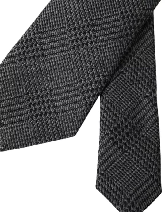 Corbata de Cuadros en Gris Glen Kra3328 - Image 3