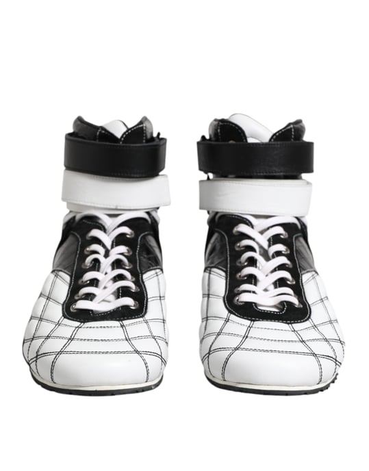 Zapatillas de piel altas - Image 2