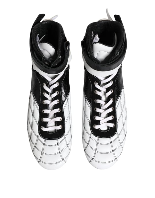 Zapatillas de piel altas - Image 3
