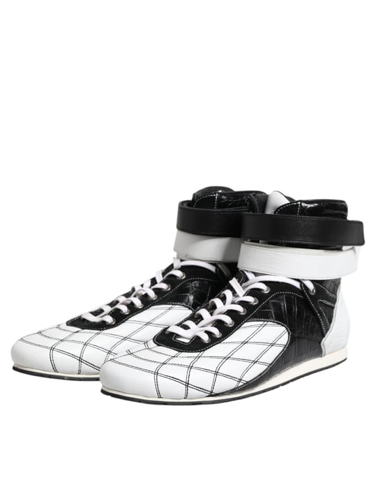 Zapatillas de piel altas - Image 4