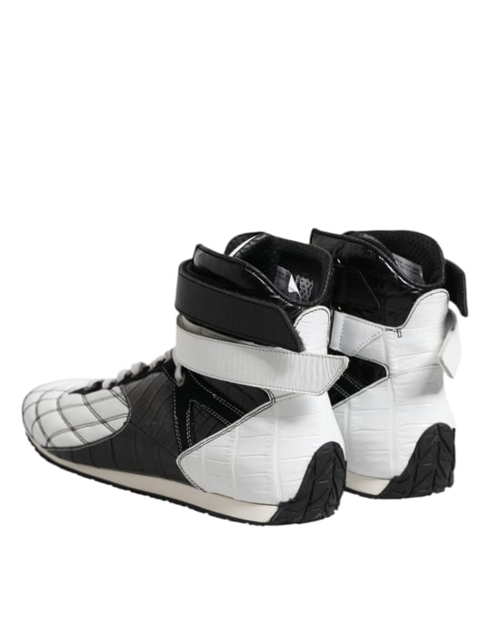 Zapatillas de piel altas - Image 5