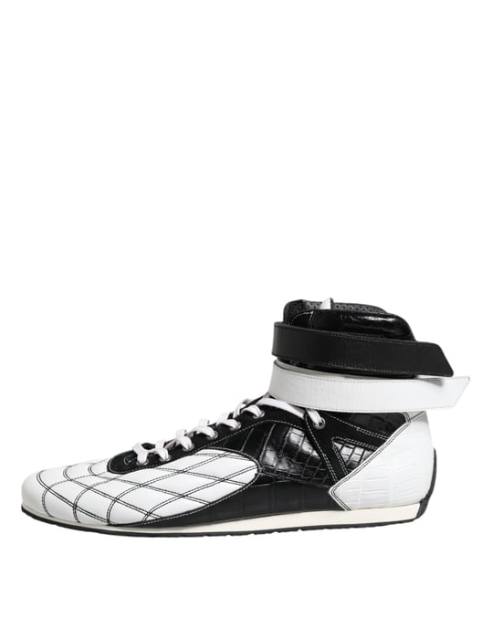 Zapatillas de piel altas - Image 6