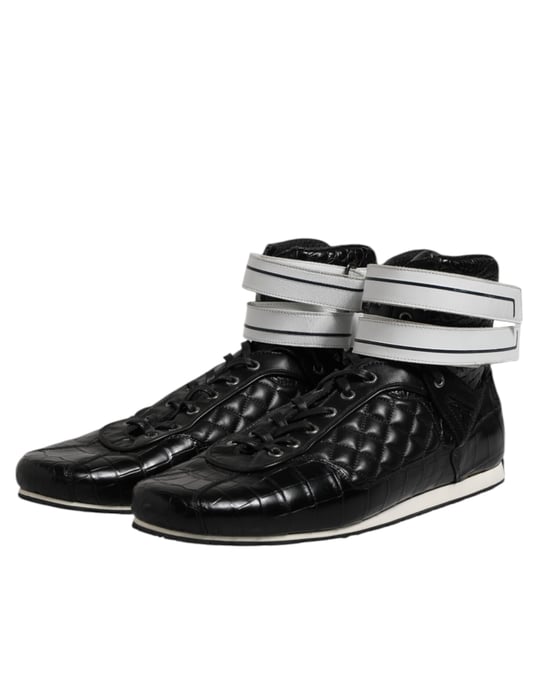 Zapatillas de piel altas - Image 4