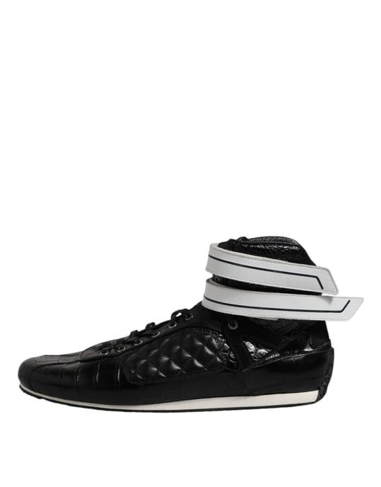 Zapatillas de piel altas - Image 6