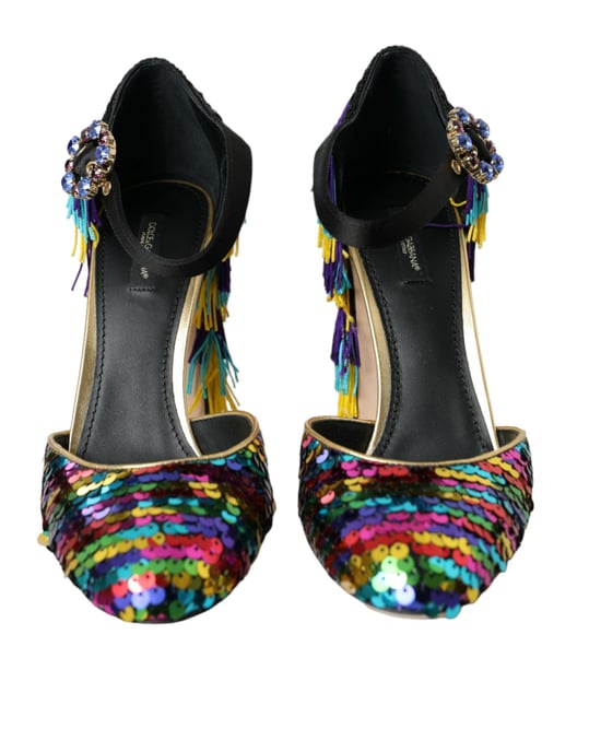 Tacones con Flecos de Lentejuelas - Image 2
