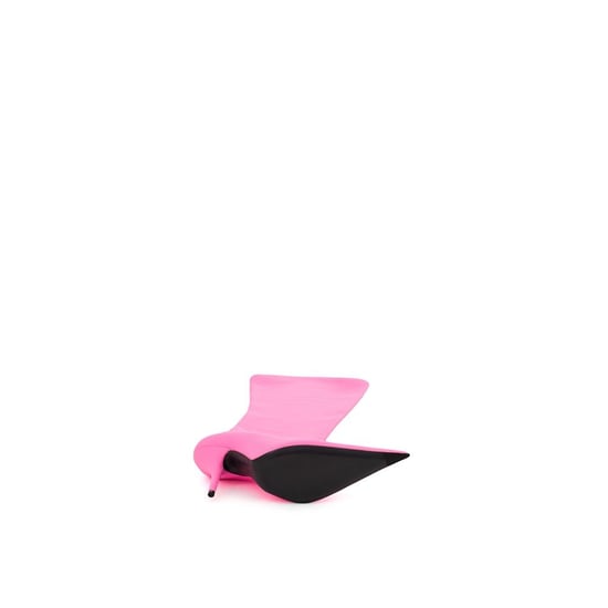 Botas de tacón aguja rosa Knife Stretch - Image 5
