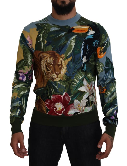 Sudadera de cuello redondo Tigre Tucán - Image 1