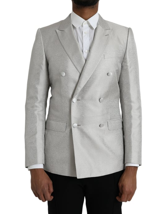 Chaqueta de traje de doble botonadura - Image 1