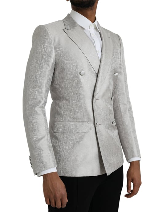 Chaqueta de traje de doble botonadura - Image 2