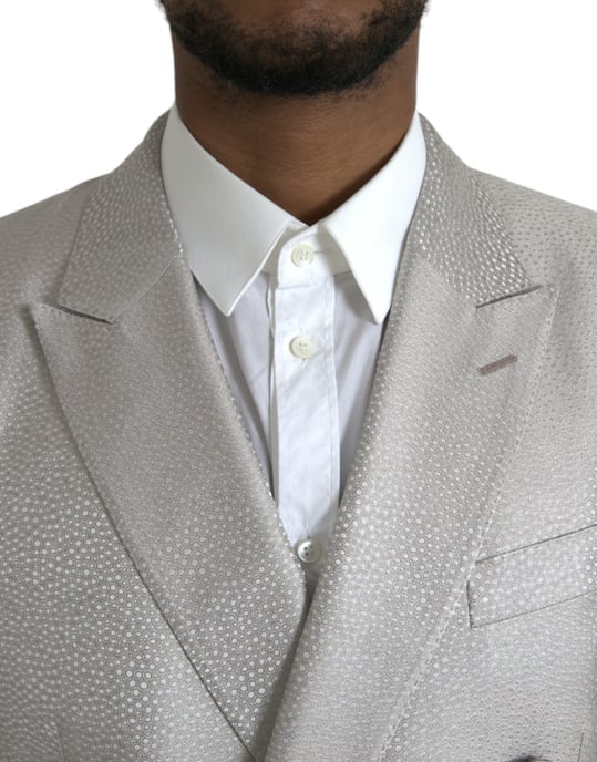 Chaqueta de traje de doble botonadura - Image 4