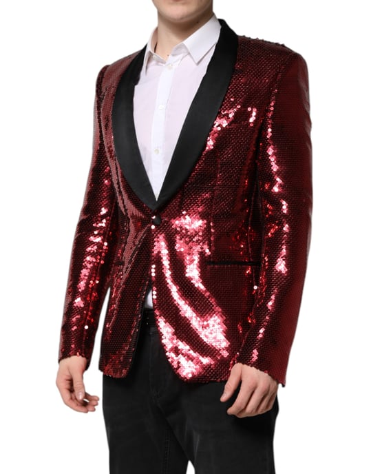 Blazer de Lentejuelas con Solapa Notch - Image 3