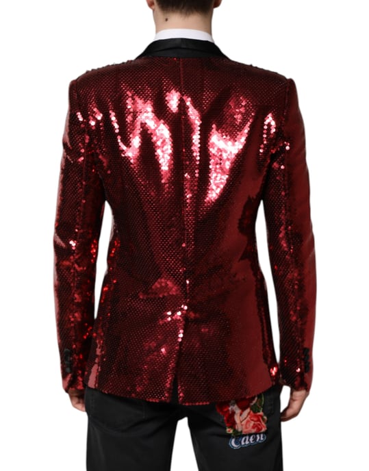 Blazer de Lentejuelas con Solapa Notch - Image 4