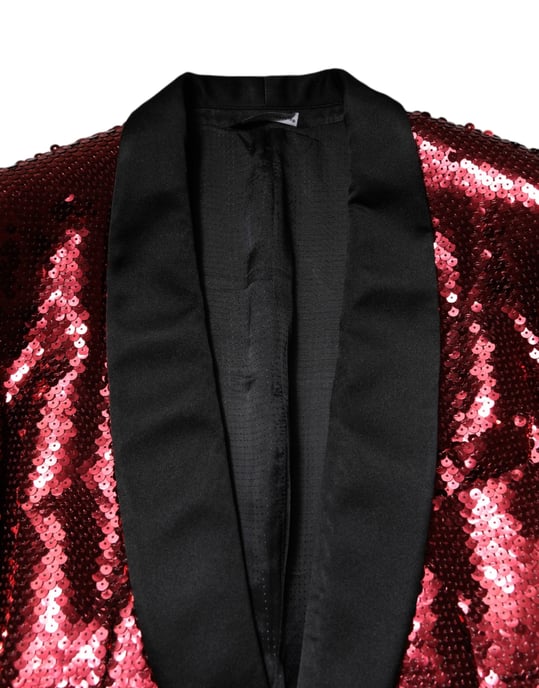 Blazer de Lentejuelas con Solapa Notch - Image 5
