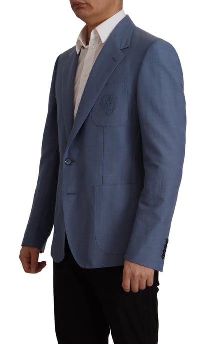 Chaqueta Azul Dg con Parche Bordado - Image 5