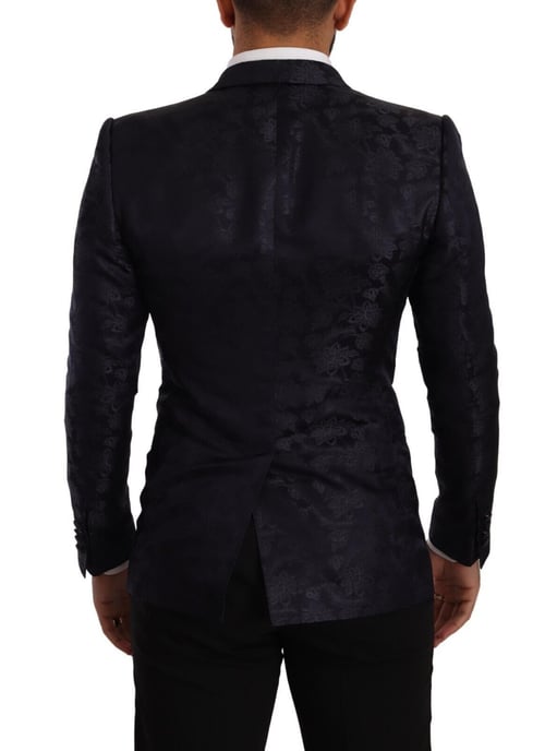 Blazer Slim Fit de Brocado Floral - Image 2