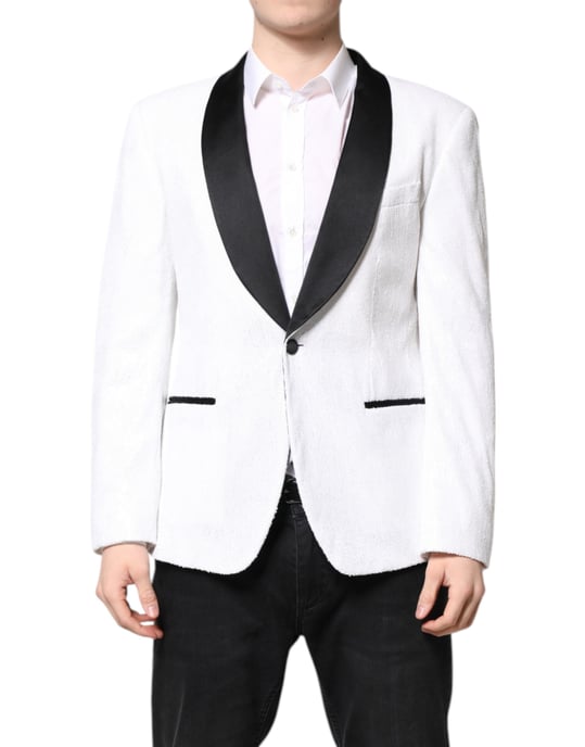 Blazer con solapa texturizada - Image 1