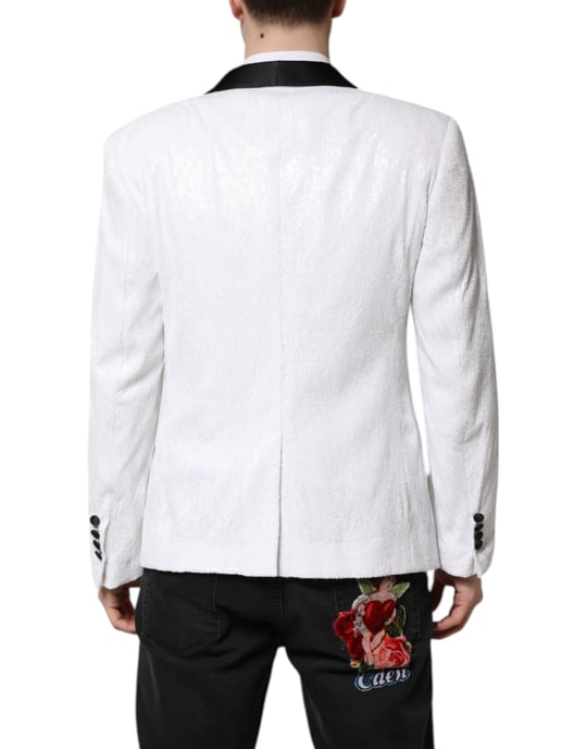 Blazer con solapa texturizada - Image 4
