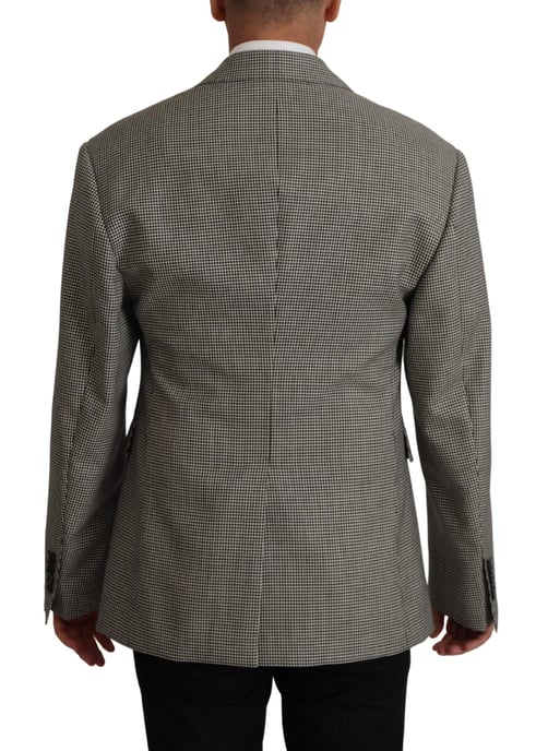 Blazer de Houndstooth Sobredimensionado - Image 3