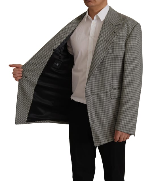 Blazer de Houndstooth Sobredimensionado - Image 5