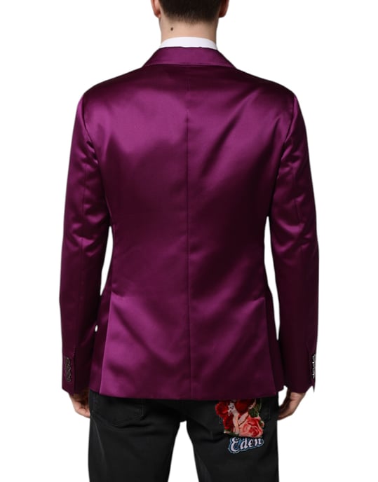 Blazer de Seda Doble Botonadura - Image 4