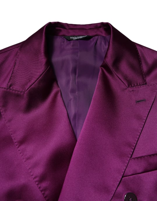 Blazer de Seda Doble Botonadura - Image 5