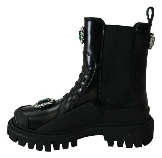 Botas con cordones adornadas con cristales - Image 3