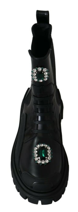 Botas con cordones adornadas con cristales - Image 5