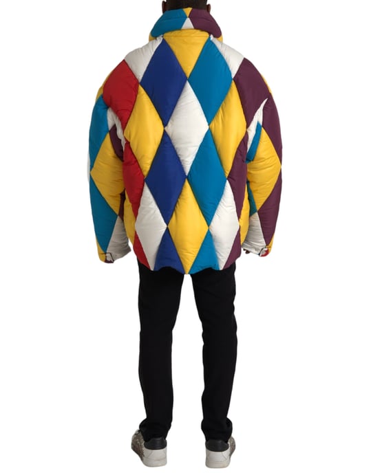 Chaqueta Puffer Multicolor Harlequin - Image 3