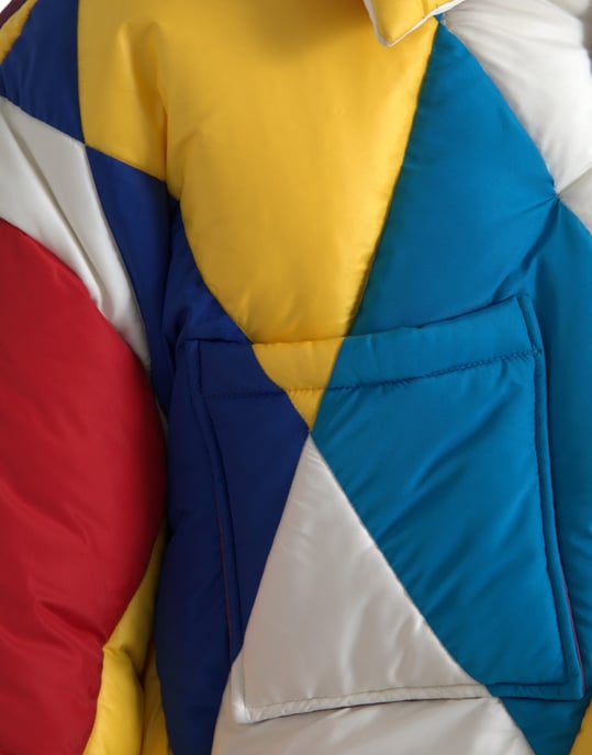 Chaqueta Puffer Multicolor Harlequin - Image 5