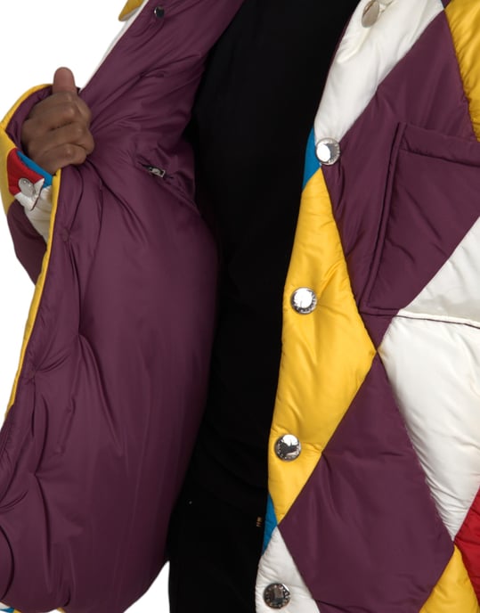 Chaqueta Puffer Multicolor Harlequin - Image 6
