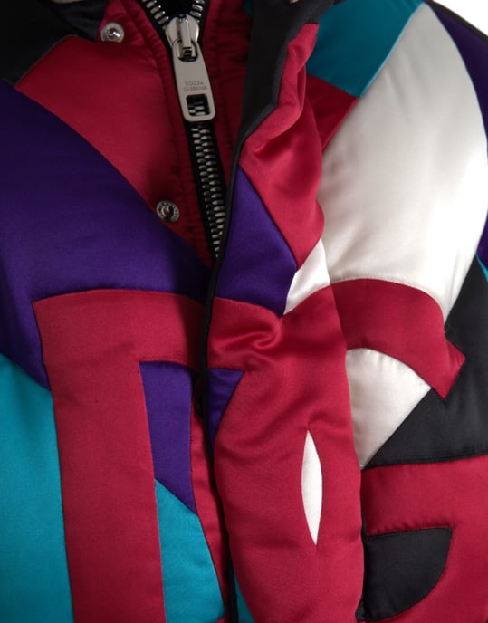 Chaqueta Puffer Geométrica - Image 6