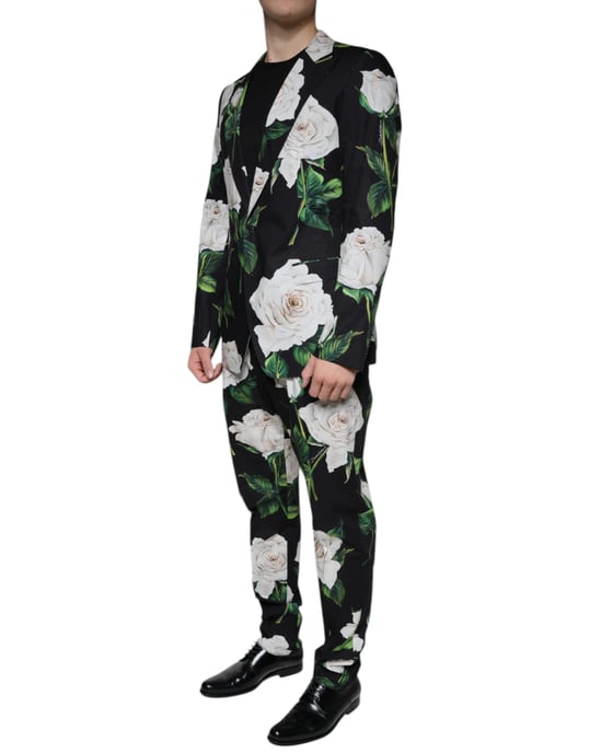 Traje con estampado de rosas Diseño floral - Image 3