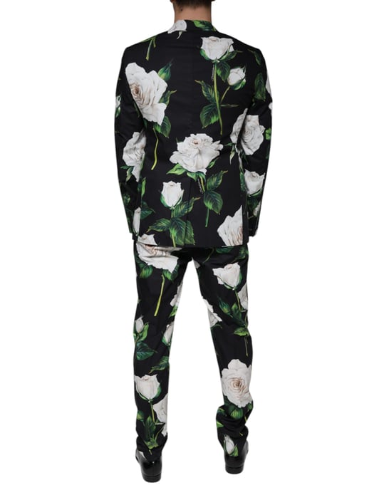 Traje con estampado de rosas Diseño floral - Image 4