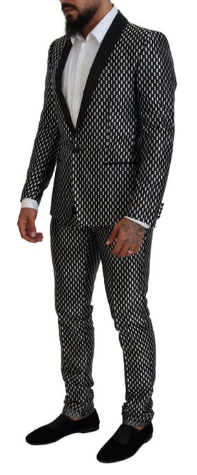 Traje Slimfit con Patrón Geométrico - Image 2