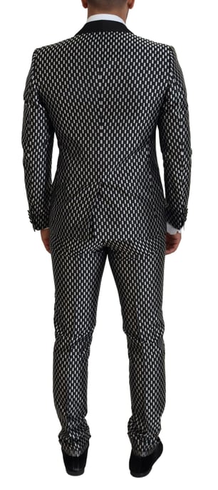 Traje Slimfit con Patrón Geométrico - Image 3