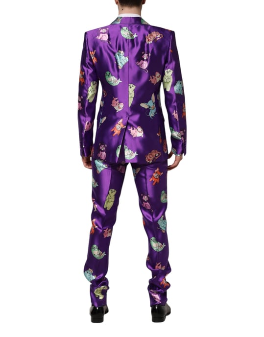 Traje de estampado de animales de dibujo animado - Image 4
