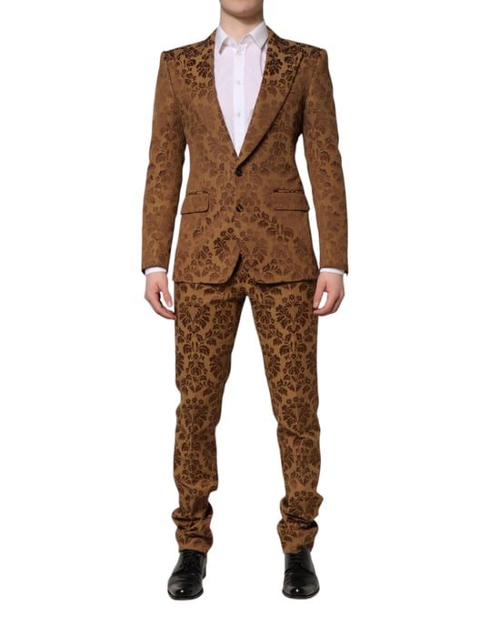 Traje con Patrón Damasco - Image 1