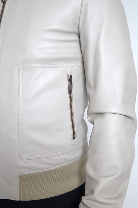 Chaqueta Bomber de Cuero G9lm5t - Image 4