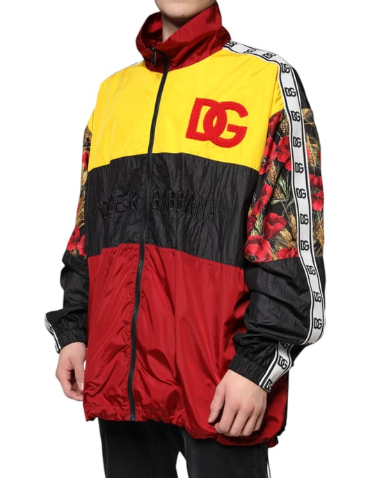Chaqueta de pista estilo bicolor - Image 3